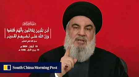 Lebanon blasts: Hezbollah chief denounces Israeli attacks as sonic booms rattle Beirut