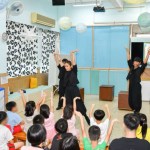 SJM donates books and hosts educational activities for local children