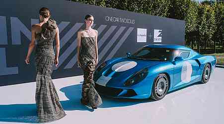 Zagato Showcases The AGTZ Twin Tail With Couture At Chantilly Arts & Elegance