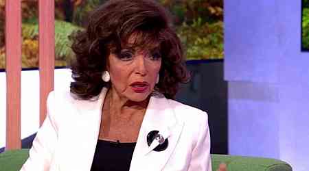 Joan Collins' appearance distracts The One Show viewers as she shuts down Alex Jones