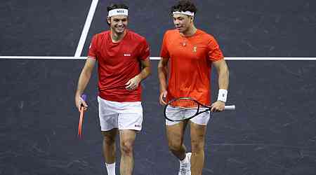 Laver Cup tied after Fritz, Shelton win in doubles