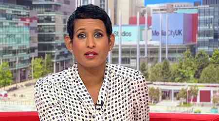 BBC Breakfast Naga Munchetty pauses show as she issues warning to viewers