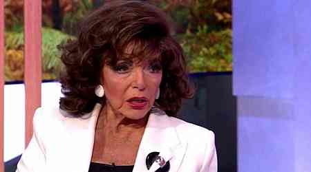 Joan Collins' heartfelt tribute live on The One Show after being rocked by tragic death