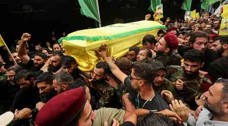 Hezbollah fires barrage of rockets at Israel as fears of all-out war grow