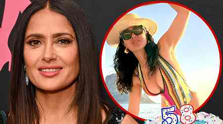 Salma Hayek Rings In 58th Birthday With Series of Thirst Traps