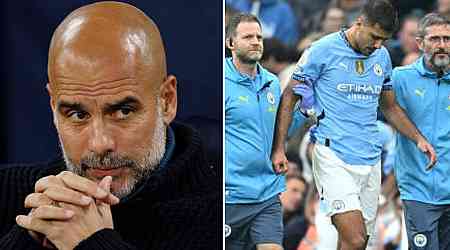 Pep Guardiola's worrying Rodri injury verdict as Man City boss confirms the worst