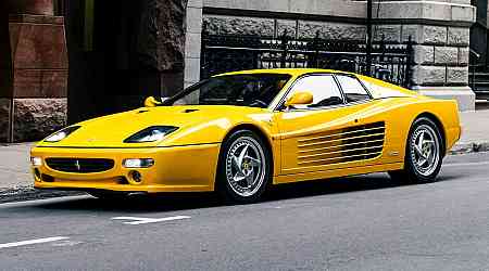 Rare 1-of-45 Giallo Modena 1994 Ferrari 512M For Sale