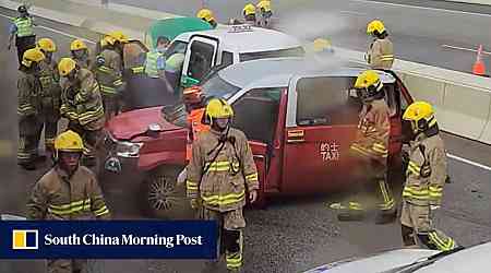 2 drivers critically injured in highway accident near Hong Kong-Shenzhen border