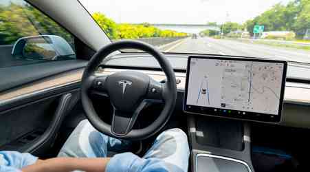 Tesla Full Self Driving requires human intervention every 13 miles