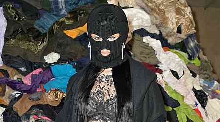 Camila Cabello Goes Incognito in a Ski Mask at Paris Fashion Week