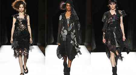 Yohji Yamamoto SS25 Makes Art From the Cutting Room Floor