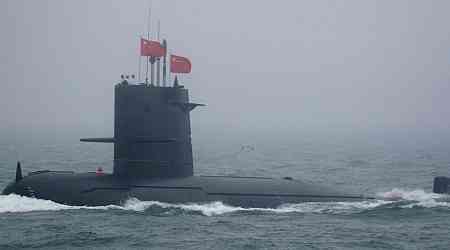 A new first-in-class Chinese attack submarine sank at a Wuhan shipyard in a pier-side accident