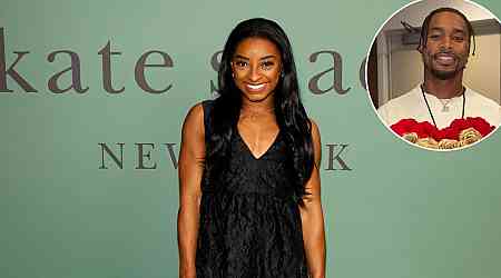 Simone Biles Gets Surprise Visit From Husband Jonathan Owens on Tour