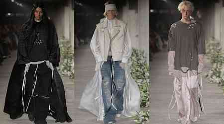 Ann Demeulemeester SS25 Turns Royals Into Punks