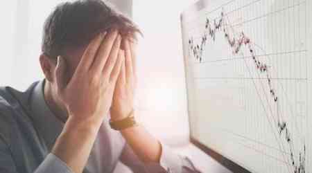 Markets log biggest fall in 2 months; Sensex ends 1,272 points lower