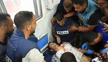 Al Jazeera cameramen in critical condition after Israeli shooting in Gaza