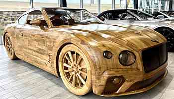 Do You Think You Wood Get Board With This Bentley Display Model?