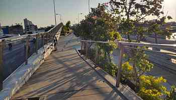 Chao Phraya Sky Park in Bangkok, Thailand