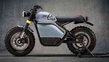 Atelier HeritageBike and Renault present the 2024 Heritage Spirit Scrambler electric motorcycle