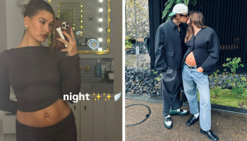 Hailey Bieber Bares Postpartum Stomach 2 Months After Welcoming Baby Boy