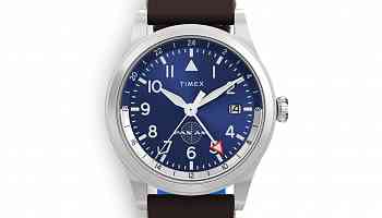 Timex x PanAm Waterbury GMT Watch