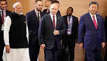 Putin scores a BRICS win with rare Xi and Modi show of harmony