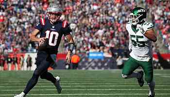 Patriots QB Drake Maye sprints to 17-yard TD vs. Jets