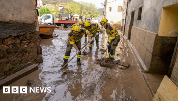 Watch: The weather conditions that caused devastating flash flooding in Spain