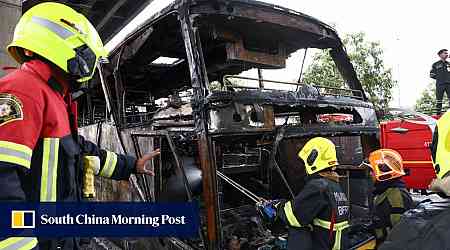 Up to 25 feared dead in Thailand school bus blaze