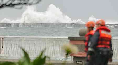 Taiwan shuts down as Typhoon Krathon approaches