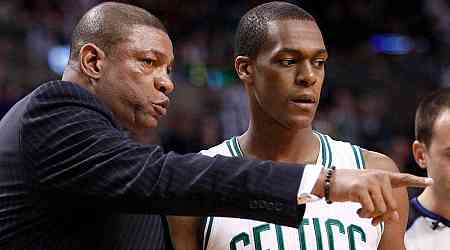  Rajon Rondo joins Bucks as guest coach, reunites with former Celtics coach Doc Rivers: 'You'll see him a lot' 