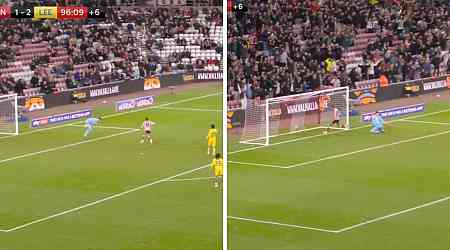 Ilian Meslier makes 97th-minute Leeds howler as goalkeeper completely misses the ball