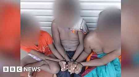 Australian guilty of assault for cable-tying kids