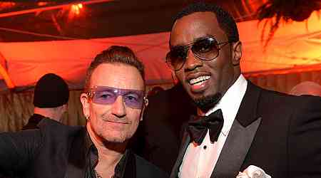 Bono Seemingly Dodges a Kiss From Diddy in Resurfaced 2014 Clip