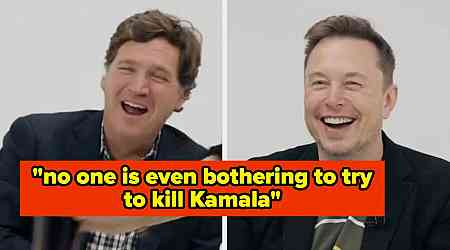 I Am Truly Disturbed Out Of My Mind After Watching Elon Musk And Tucker Carlson Laugh At The Idea Of Someone Assassinating Kamala Harris