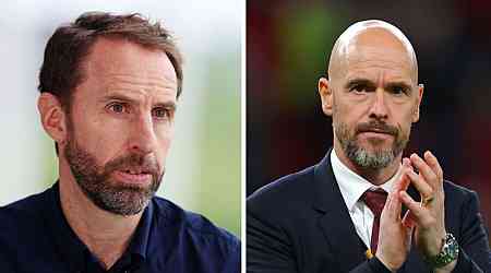 Erik ten Hag receives perfect gift from Gareth Southgate amid Man Utd manager circus