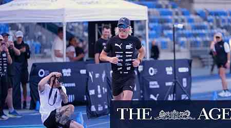 Nedd Brockmann completes 1600km run