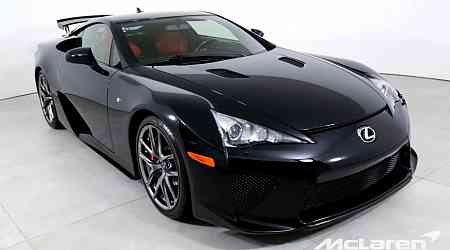 2012 Lexus LFA For Sale Finished In Black On Red