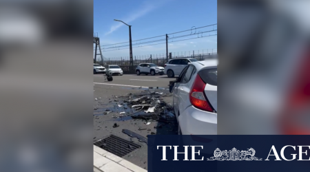 Two men have died after a multi-vehicle crash on the Sydney Harbour Bridge