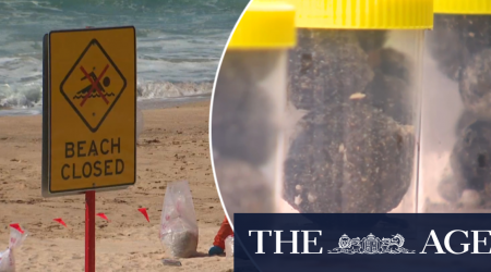 Sydney beaches close as mysterious ball debris probed