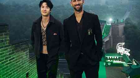 Lacoste Celebrates Novak Djokovic in Landmark Event at the Great Wall