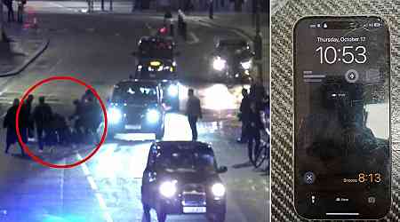 Londoners so fed up with phone snatchers they catch suspect seconds after theft