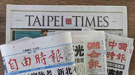 Taiwan headline news