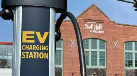 EV chargers draw customers to local businesses, study suggests