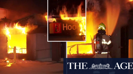 Real estate agency torched in third arson attack in matter of days