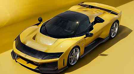 Ferrari Shows Off The New F80 In Yellow