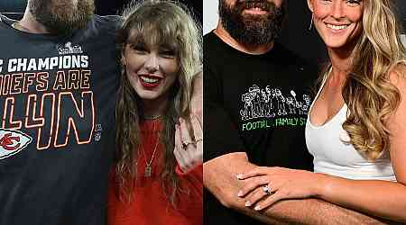  Jason Kelce & Kylie Kelce Bring Daughters to Taylor Swift's Eras Tour 