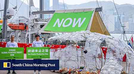 Hong Kong should do more to pressure producers of single-use plastics, Greenpeace says