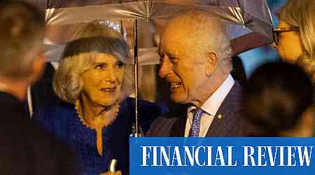 King Charles and Queen Camilla touch down in Australia