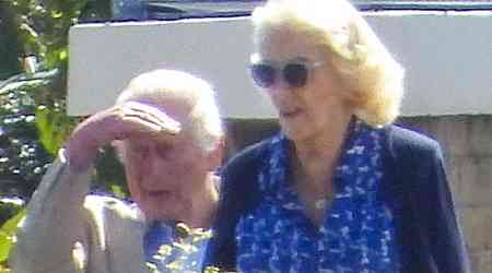 Charles and Camilla spotted in Sydney